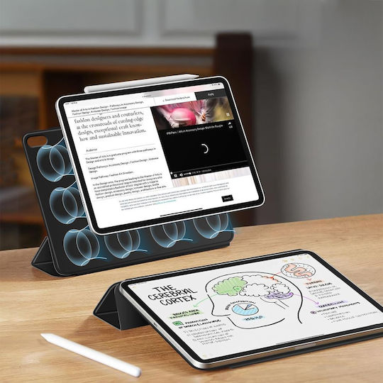 Tech-Protect Smartcase Флип капак Черен (iPad 10.9" (2022), iPad 11" (2025))