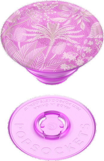 Popsockets Popgrip Expandable Base Grip A Replaceable Top Smartphones Tablets Vivid Pink