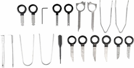 AMiO Radio CD Removal Keys Car Set 20pcs Car Audio Accessories 02515