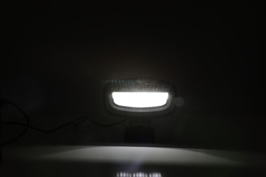 Rectangleς Headlights Car LED 10 - 30V 60W 24.7cm with White Lighting 1pcs