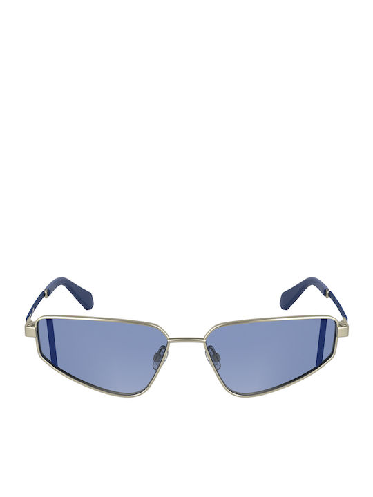 Calvin Klein Ochelari de soare Argintiu cu Cadru & Argintiu Lentilă