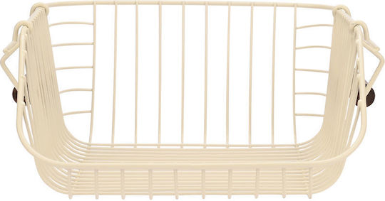 Estia Tabletop Allure Metal Rack 26.5x29.5x16cm Beige Estia Tabletop Allure Metal Rack 26.5x29.5x16cm Beige