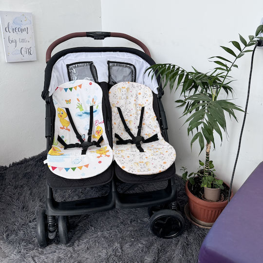 Kinderwagenabdeckung Gelb