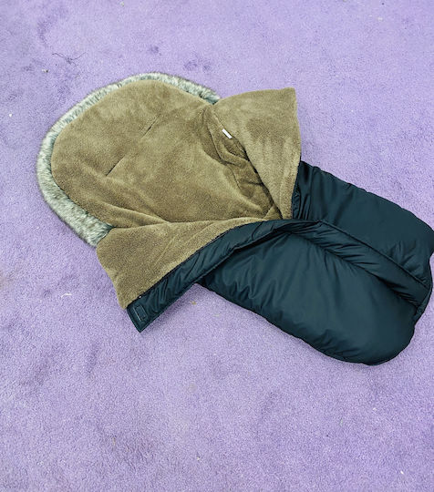 Kinderwagen-Fußsack Schwarz