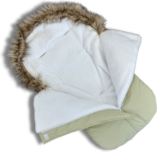 Kinderwagen-Fußsack Beige
