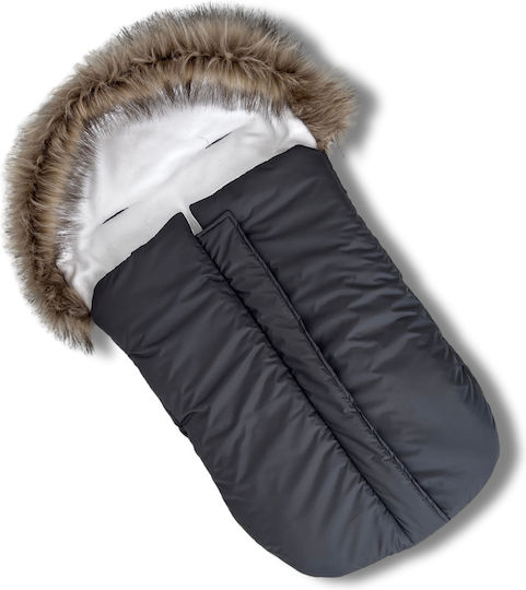 Kinderwagen-Fußsack Schwarz