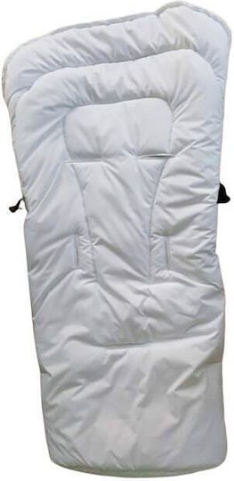 Kinderwagen-Fußsack Weiß