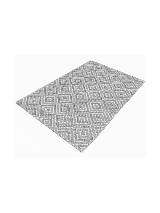 Χαλί Ορθογώνιο Γκρι 120x180cm