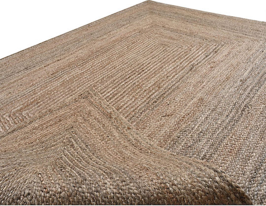 Teppich Rechteckig Sommer aus Jute Gray