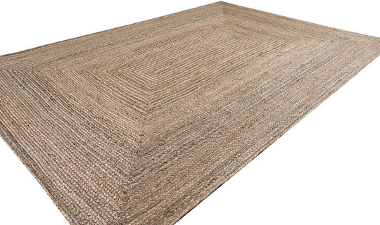 Χαλί Διάδρομος από Γιούτα Γκρι 80x150cm