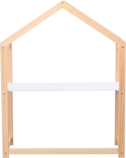 Pepe Birou pentru copii din Melamină Alb 120x44x152cm