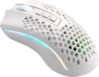 Redragon Storm Pro RGB Ασύρματο Gaming Ποντίκι 16000 DPI Λευκό