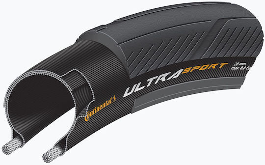 Continental Ultra Sport III Λάστιχο Ποδηλάτου Δρόμου 28" 700 x 23C Διπλωτό