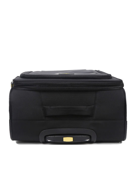 WORLDLINE Großer Reisekoffer Black mit 4 Räder Höhe 78cm