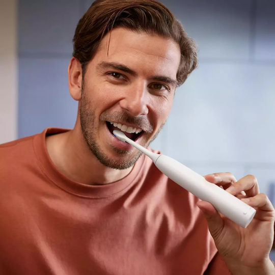 Philips Sonicare DiamondClean 5300 Ηλεκτρική Οδοντόβουρτσα με Αισθητήρα Πίεσης Λευκή