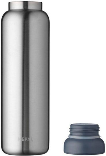 Mepal Μπουκάλι Θερμός Ανοξείδωτο / Πλαστικό 900ml Mepal Natural Brushed