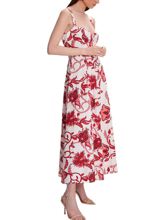 Summer Maxi Shirt Dress Multi