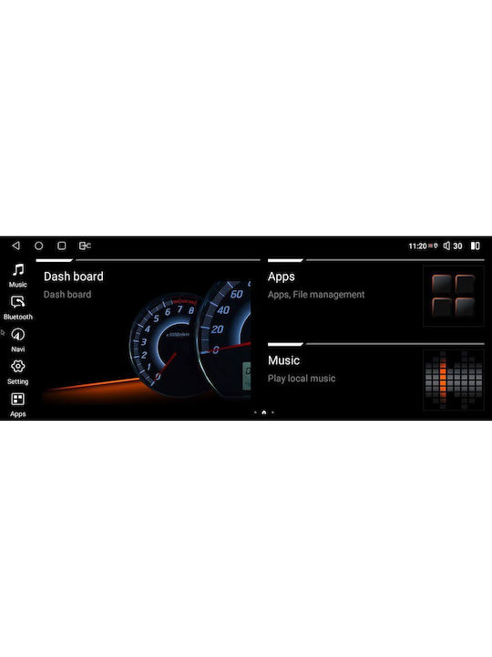 Digital IQ Car Audio System for BMW X3 (F25) 2011-2013 (Bluetooth/USB/WiFi/GPS/Apple-Carplay/Android-Auto) with Touch Screen 10.25"