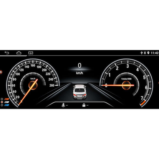 Digital IQ Car Audio System for BMW X5 (F15) 2013-2016 (Bluetooth/USB/WiFi/GPS/Apple-Carplay/Android-Auto) with Touch Screen 10.25"