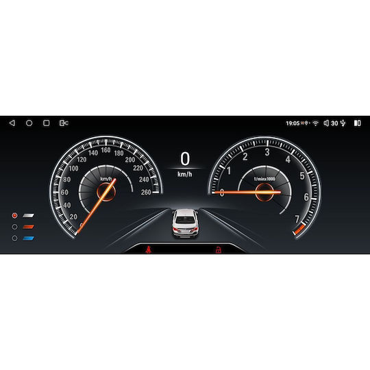 Digital IQ Ηχοσύστημα Αυτοκινήτου για BMW X5 (F15) / X6 (F16) 2013-2016 (Bluetooth/USB/WiFi/GPS/Apple-Carplay/Android-Auto) με Οθόνη Αφής 10.25"