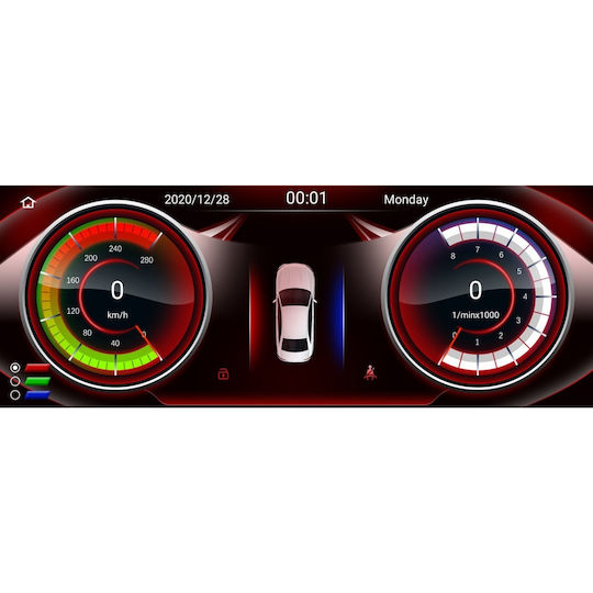 Digital IQ Автомобилна Аудио Система (Блутут/USB/WiFi/GPS/Apple-Carplay/Android-Auto) с Тъчскрийн 12.3"