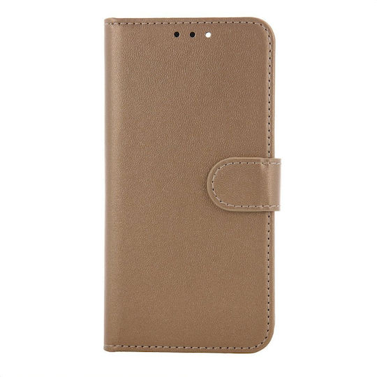 TelForceOne Smart Classic Back Cover Leather Gold (Redmi Note 14 4G)
