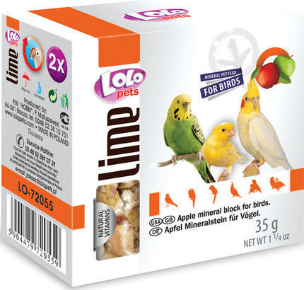 Lolo Pets Mineral Block for Songbirds 35gr