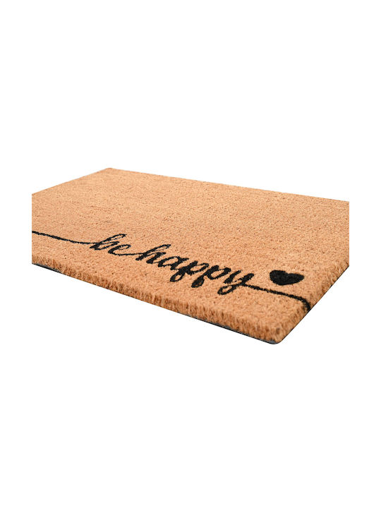 Entrance Mat made of Coir with Anti-slip Backing 40x60cm Thickness 15mm