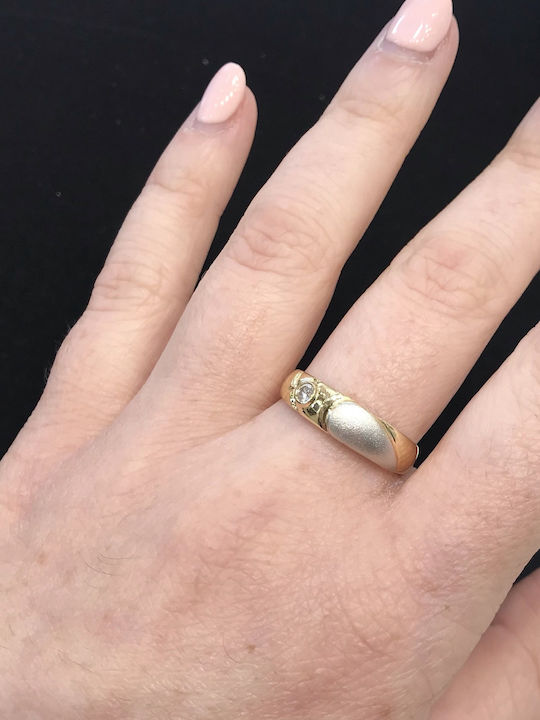 Antwnakakis Дамски Пръстен от Бяло злато 18K