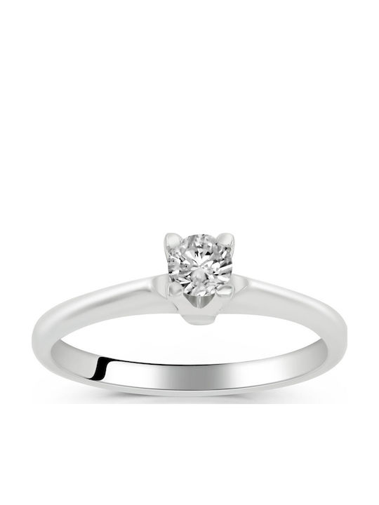 Antwnakakis Single Stone with Diamond