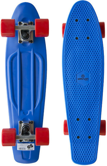 Spartan Skateboard Complete Shortboard Μπλε