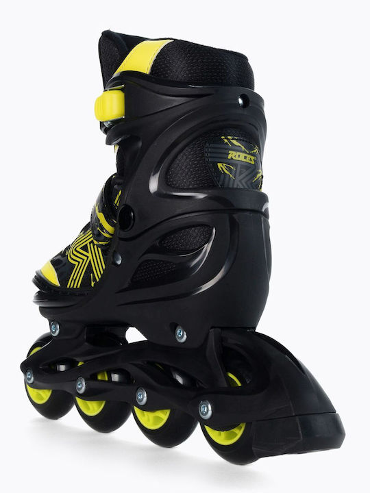 Roces Jokey 3.0 Inline Αυξομειούμενα Rollers Μαύρα Παιδικά