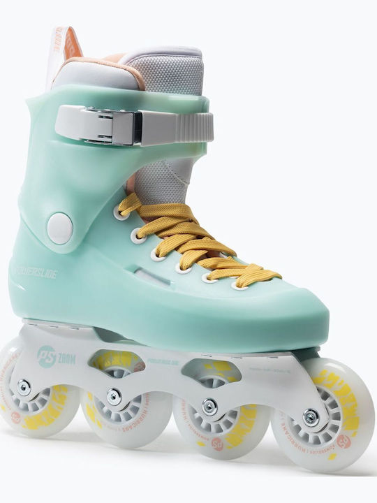 Powerslide Zoom Baby Blue 80 Inline Rollers Μπλε Ενηλίκων