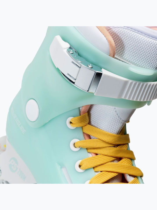 Powerslide Zoom Baby Blue 80 Inline Rollers Μπλε Ενηλίκων