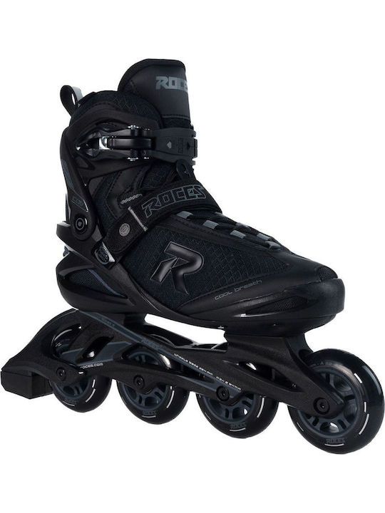Roces Icon M Inline Rollers Schwarz Erwachsene/Kinder