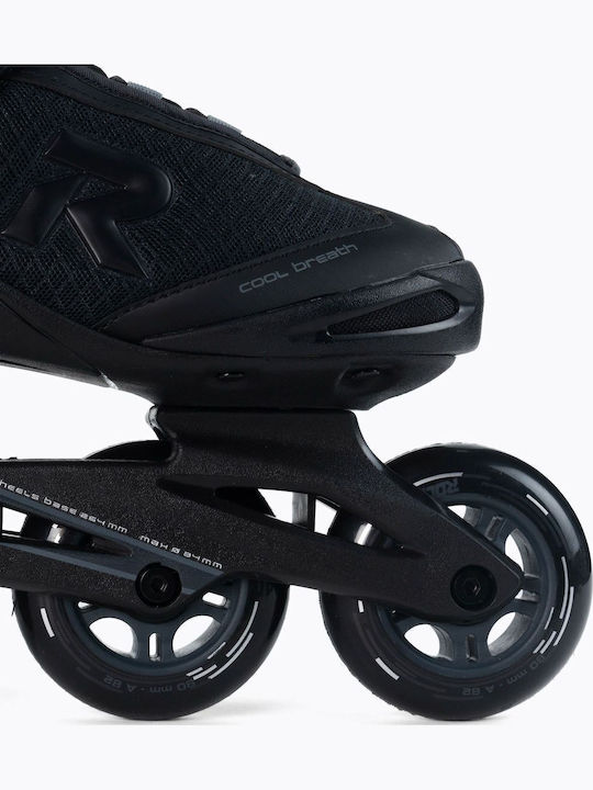 Roces Icon M Inline Rollers Schwarz Erwachsene/Kinder