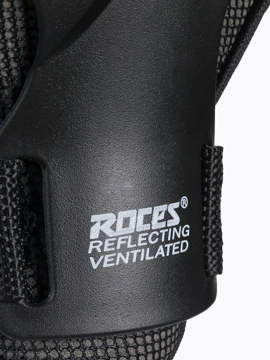 Roces Ventilated Подложки за колене за ролери Черен