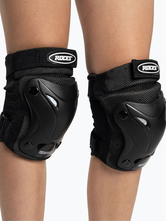 Roces Ventilated Подложки за колене за ролери Черен