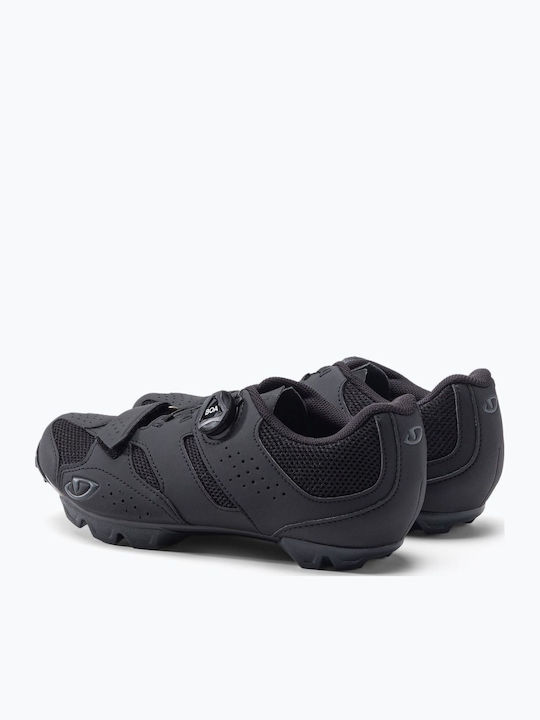 Giro Unisex Scăzut Pantofi de ciclism Munte Negri