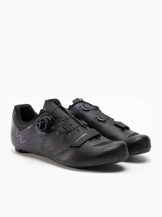 Northwave Storm Carbon 2 Bărbați Scăzut Pantofi de ciclism Drum Negri