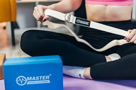 Master Yoga Block Μπλε