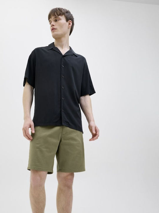 Herrenshorts Chino Deep Lichen Green