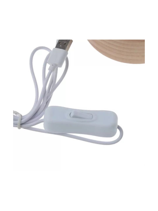 Lumini LED Lampă decorativă pentru copii Bej 17x14cm
