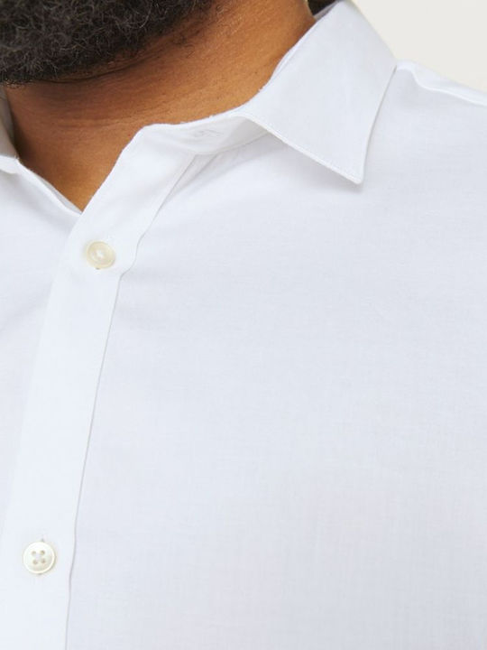 Long-sleeved Cotton Shirt White