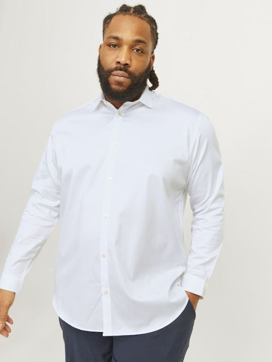 Long-sleeved Cotton Shirt White