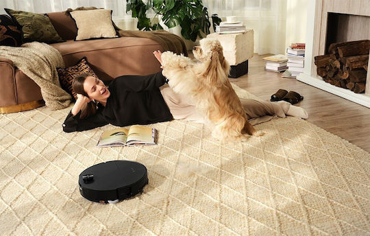 Roborock Saros 10 Robot Vacuum Cleaner With Battery Life Up To 220min And Space Coverage Up To 240sqm Black