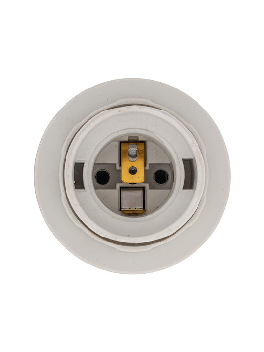 Decorative Lamp with Socket for Bulb E27 Beige