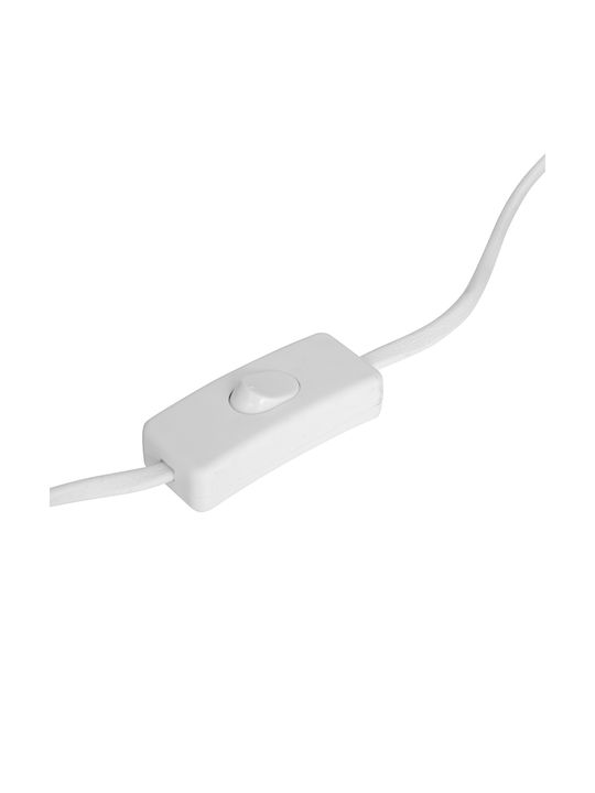 Decorative Lamp with Socket for Bulb E27 Beige