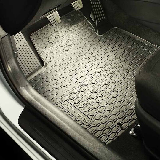 Rubber Mats Geyer & Hosaja Vw Golf Viii 8 20+ Kombi Seat Leon 20+ Sportstourer Skoda Octavia Iv 20+ 4 Pieces Black 921/4c