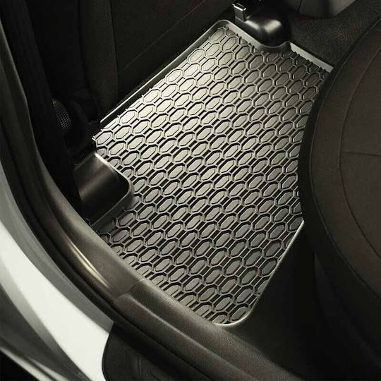 Rubber Mats Geyer & Hosaja Vw Golf Viii 8 20+ Kombi Seat Leon 20+ Sportstourer Skoda Octavia Iv 20+ 4 Pieces Black 921/4c